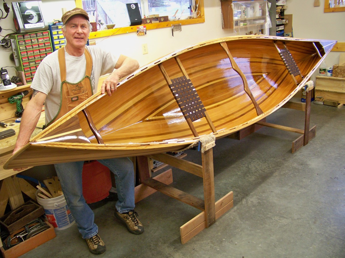 Rides: Joe Pikul’s Cedar Strip Prospector Canoe &amp; Kayak 